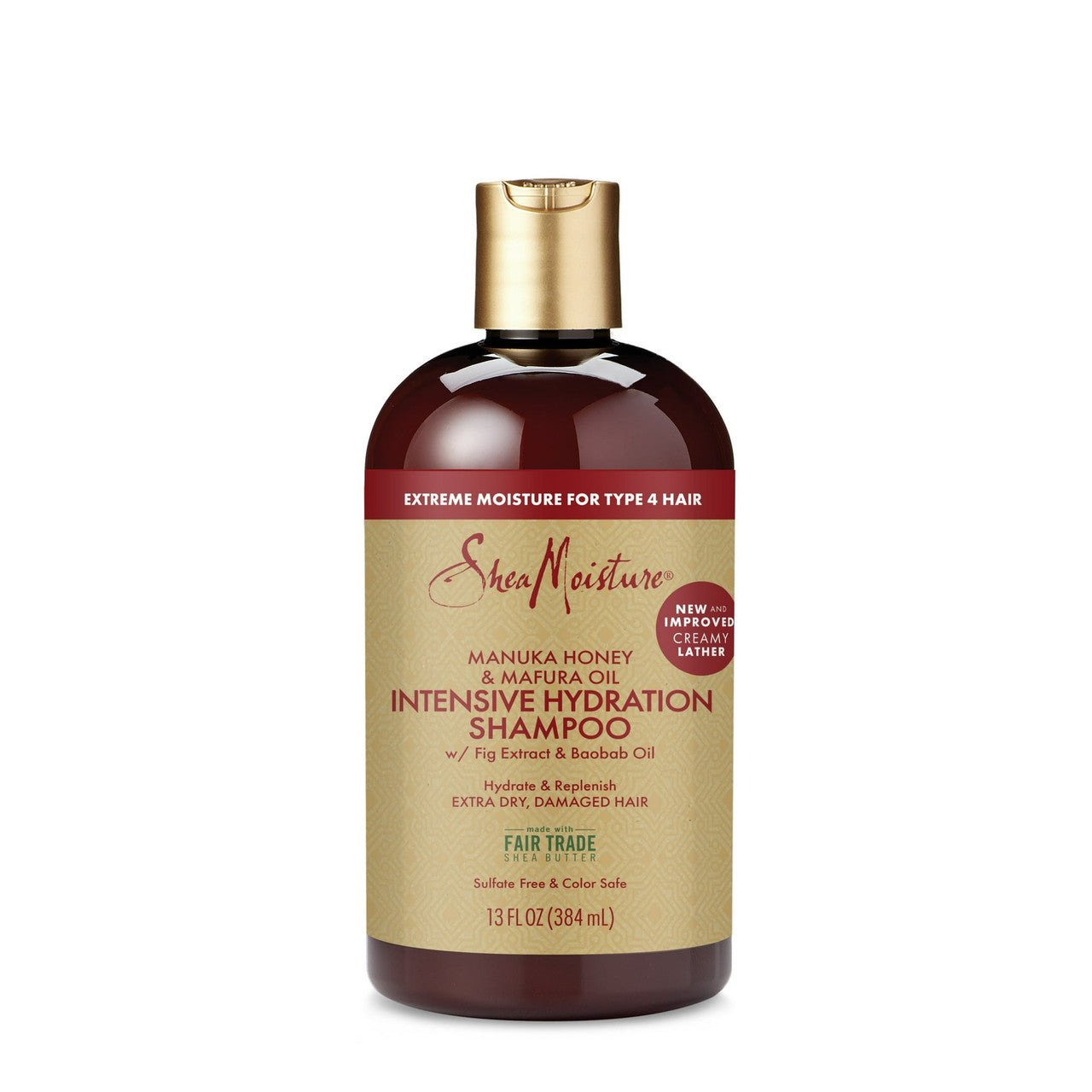Shea Moisture Intensive Hydration Shampoo Manuka Honey And Mafura Oil 13 oz